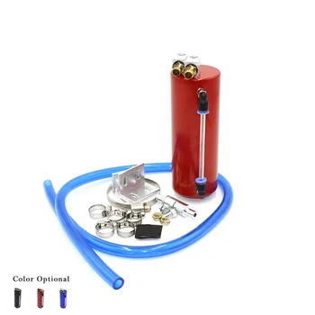 

Universal Aluminum Racing 300ML Oil Catch Tank/CAN Round Can Reservoir Turbo Oil Catch can / Can Catch Tank TT100323