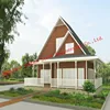 Construcción de un lujoso complejo de construcción de Villa de acero de montaje rápido para personal de altos ingresos ► Foto 2/5