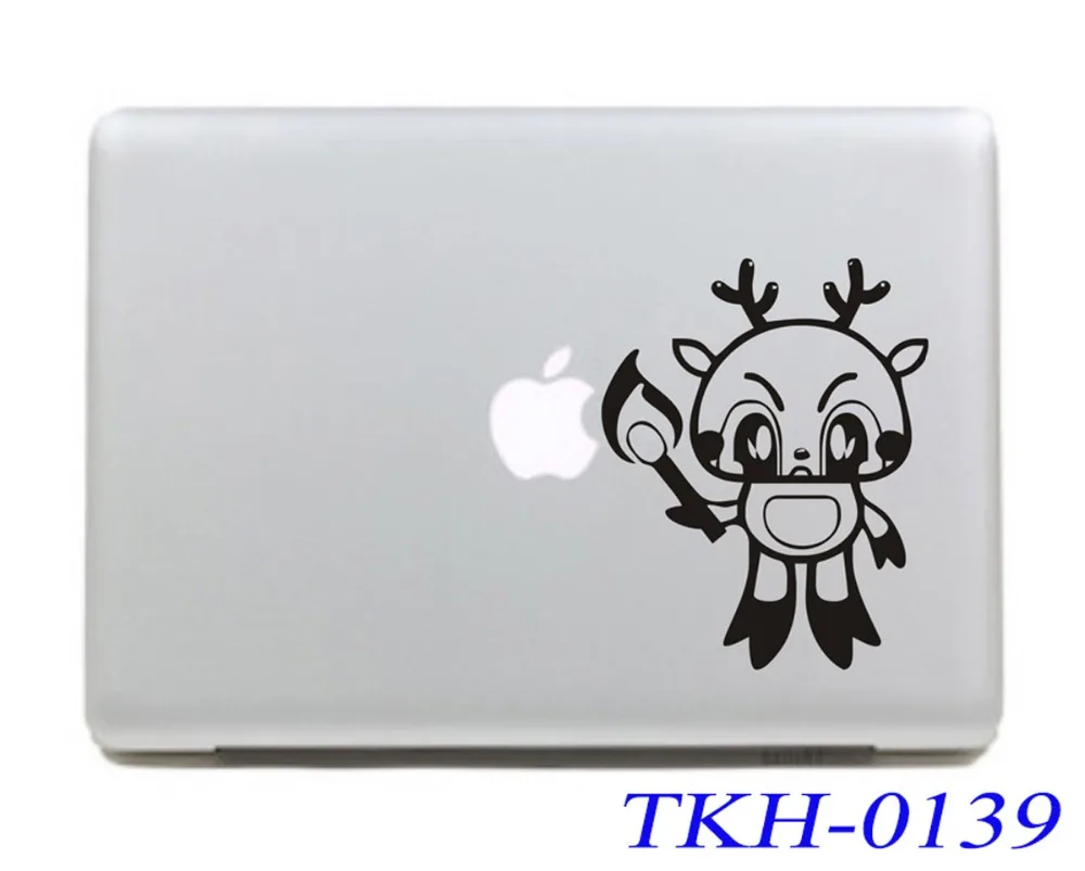 Baru Rusa Kartun Laptop Kulit Stiker Decal Untuk Macbook Pro Udara