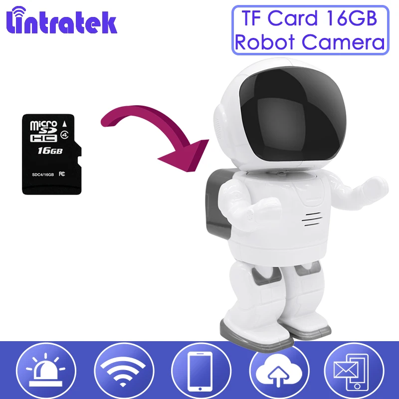 

16GB TF Card 960P Wifi Robot Camera Baby Monitor Nanny security camera for home CCTV Wireless 1.3MP Surveillance home IPCAM S35