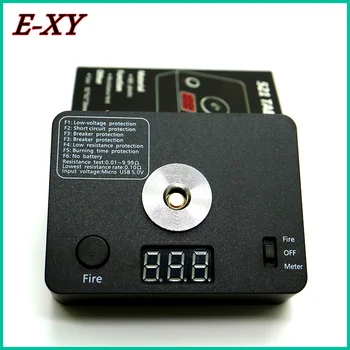 

E-XY 521 TAB Mini V3 Tool Kit Ohm meters coil check Digital With Resistance Test/USB Charging Fit 18650 Battery