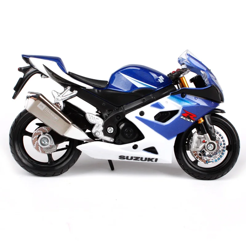 MAISTO 1:18 SUZUKI GSX R1000 Мотоцикл Велосипед литая модель игрушки в коробке 05232