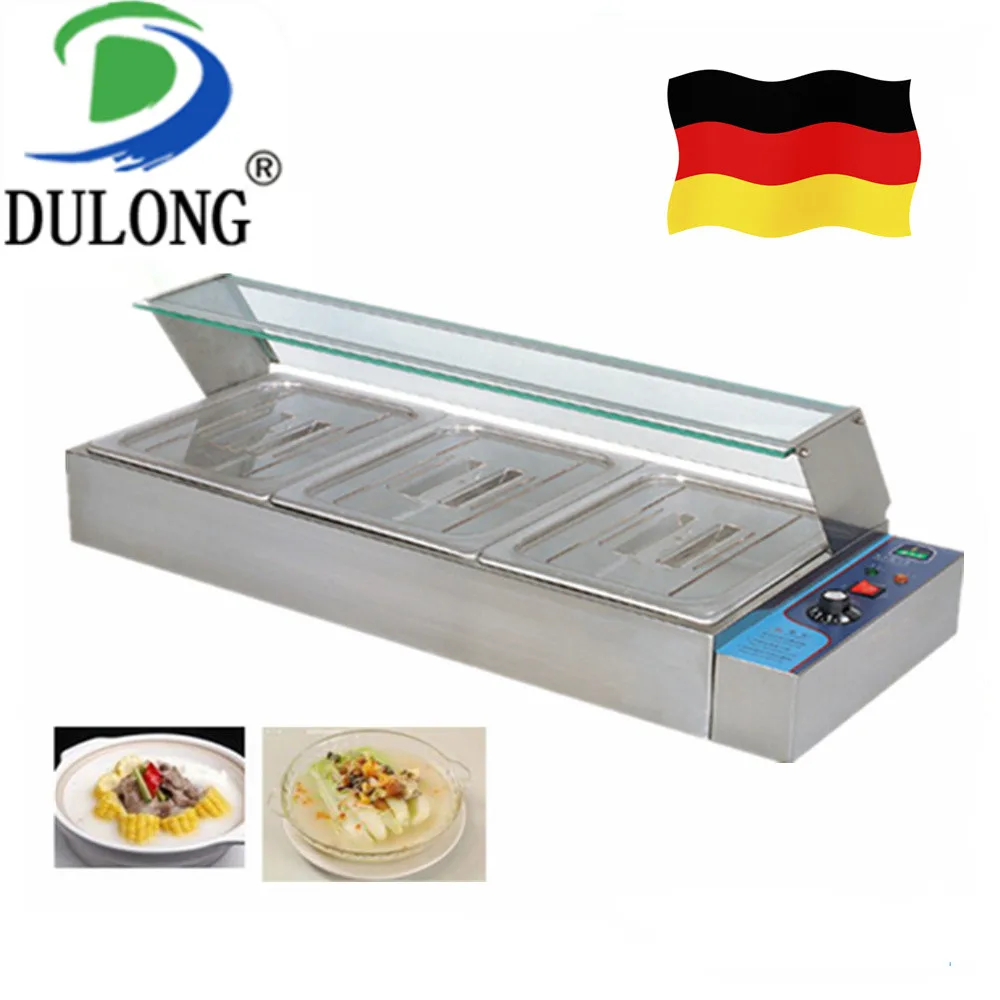 Commercial food processor kitchen equipment machine electric food warmer container good stainless steel electric bain-marie Commercial food processor kitchen equipment machine electric food warmer container good stainless steel electric bain-marie