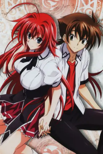 Anime Poster High School Wall Scroll Printed Painting Home Decor Japanese Cartoon Decoration | Дом и сад