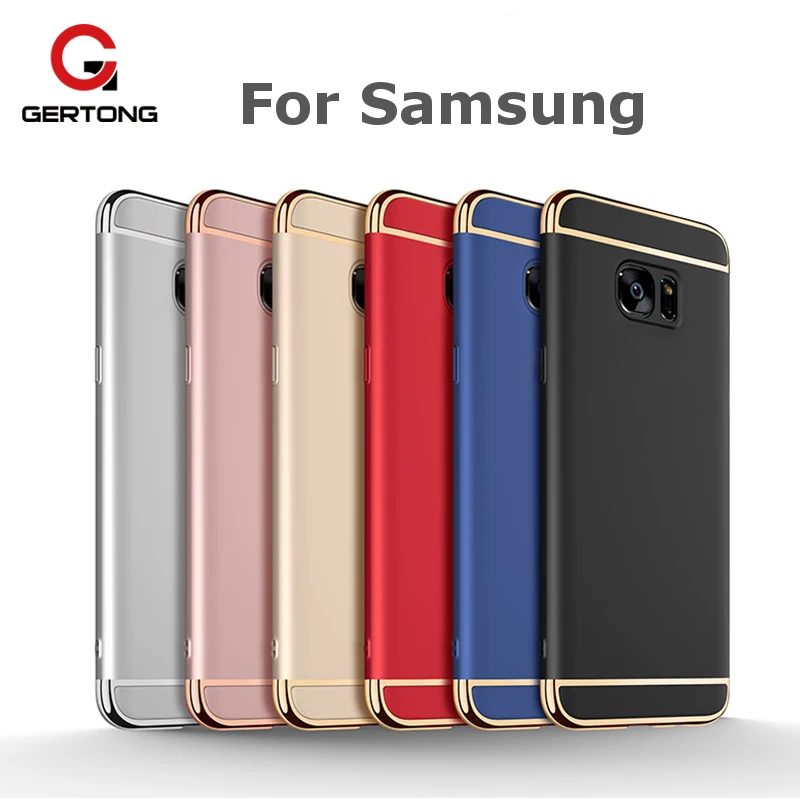 

Luxury 3 in 1 Case For Samsung Galaxy A6 Plus A7 J4 J6 2018 S7 S6 Edge S9 S8 Plus A5 A3 A7 J3 J5 j7 2017 j5 2016 Note 8 9