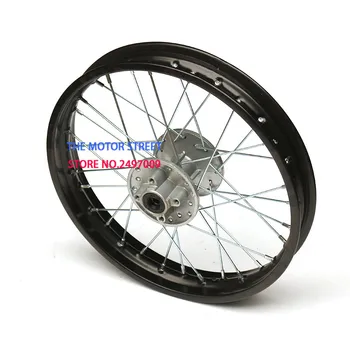 

good quality Dirt Pit Bike Rear Steel Iron 1.85-16 inch Rims Black Gold Red Blue Green For KLX Apollo