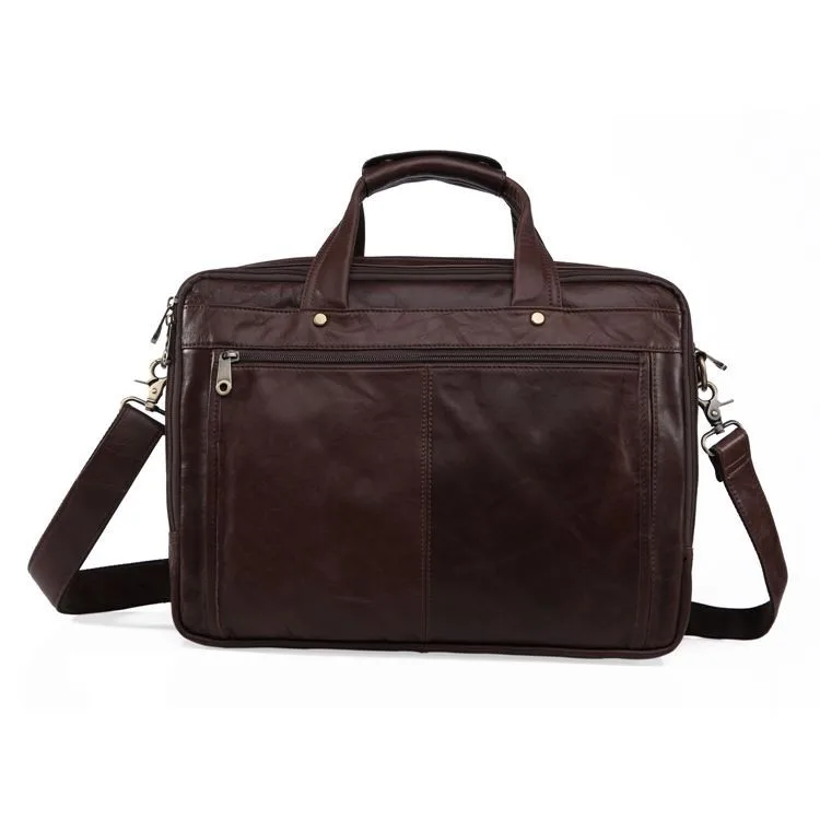 Акция, гарантированный мужской портфель из воловьей кожи, сумки-мессенджеры, мужские дорожные сумки, 15,6 дюймов, сумка на плечо для ноутбука# VP-J7146