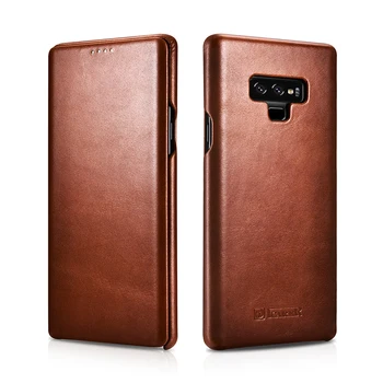 

Original Icarer Genuine Leather Case For Samsung Galaxy Note 9 Full Edge Close Flip Cover For Samsung Galaxy Note 9 Phone Cases