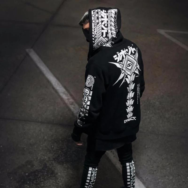 Men Hoodie Sweatshirt Tracksuit Jacket (2)