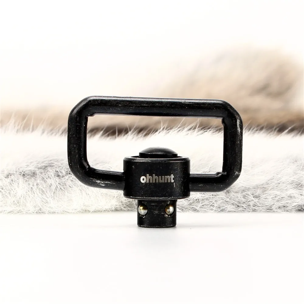 ohhunt 1-14 Square Push Button Quick Detach Release Heavy Duty Sling Swivel Mount Hunting Gun Accessories Free Shipping (3)