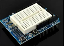 5pcsFor Arduino UNO Proto Shield prototype expansion board with SYB-170 mini breadboard based ProtoShield DIY
