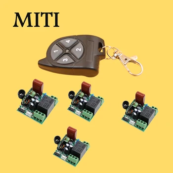 

RF Wireless Mini Relay AC 220V Remote Control Switch 1CH Interruptor 10A Light Lamp LED SMD Receiver & Transmitter