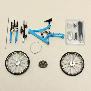

Bicycle Model Simulation DIY Alloy Mountain/Road Bicycle Set Decoration Gift Model