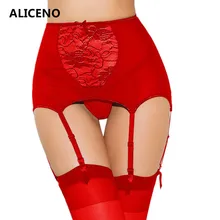 Большие размеры, S-3XL женское соблазнительное кружевное подвязка с 4 ремешками обычный сексуальный пояс с подвязками и g-образными нижними ремнями+ набор чулок G2