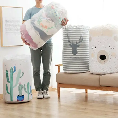 

New Waterproof Laundry Shoe Travel Pouch Portable Tote Clothing Wardrobr Drawstring Storage Bag