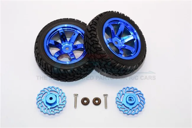 Для 1/18 TRX 4WD LATRAX TETON / SST тормозной диск из сплава 2 5 мм THK с шинами и колесами-набор