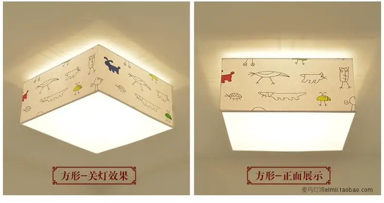 Китайский потолочный светильник современный простой круговой СВЕТОДИОДНЫЙ Детская комната лампы творческий прохладный костюм мальчиков номер потолочный светильник ZA421438