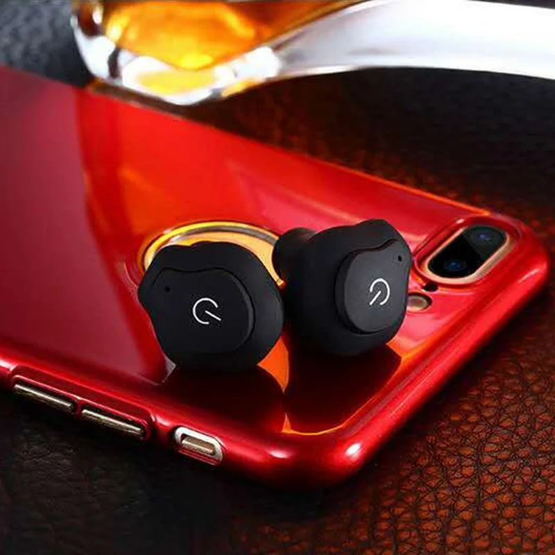 Bluetooth4 1 In Ear Earpiece Stereo Sport Headset for Xiaomi 8 Huawei P20 Mobile Phones Wireless Bluetooth Earphones