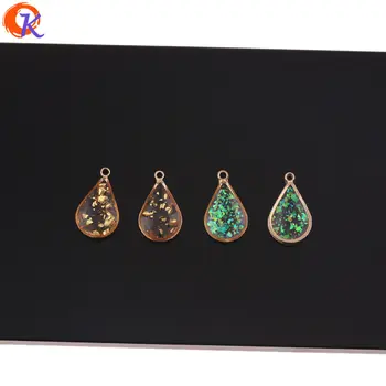 

Cordial Design 11*19MM 50Pcs Jewelry Accessories/Charms/Glitter Powder Effect/DIY Earrings Making/Hand Made/Earring Findings