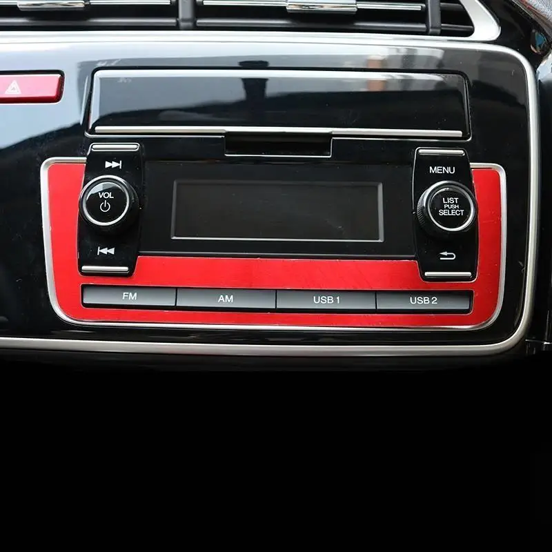 

Button Control System Air Conditioner Interior Promote Modified Automovil Car Styling Covers Mouldings 18 19 FOR Honda Greiz