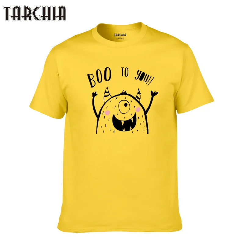 Футболка TARCHIA мужская с коротким рукавом Модная хлопковая Повседневная рубашка