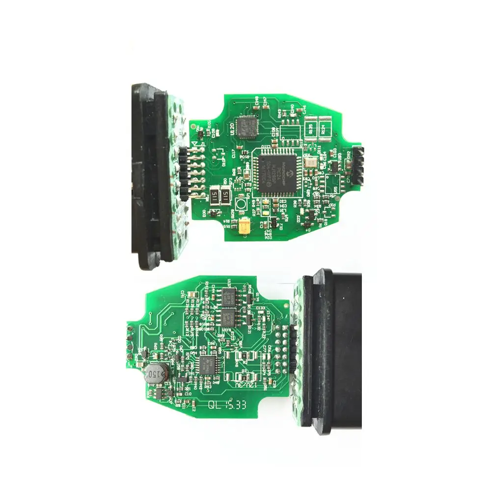 Новейший V2.3.8 ELS27 FORScan Green PCB PIC24HJ128GP+ FTDI Mircochip Многоязычная работа ELM327& J2534 для Mazda
