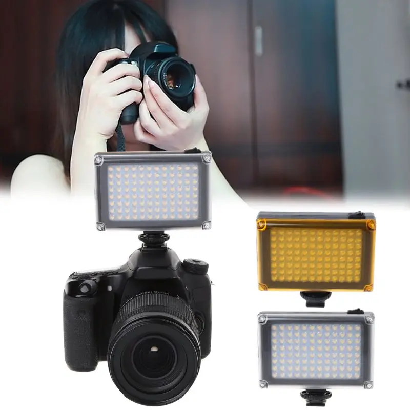 

Bright Shoot DVFT-96 LED Video Light For Camera DV Camcorder Canon Nikon Minolta