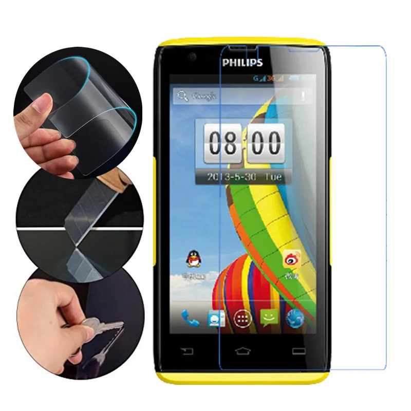 

Screen Protector Soft Nano Film Case for Philips Xenium W6500 W732 W8510 S388 W6610 W6618 V387 Not Glass Film