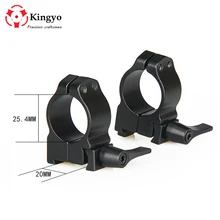 Охотничий 25,4 мм " быстросъемное кольцо-адаптер 20 мм рейка Вивер Пикатинни QD фонарик лазерный пистолет