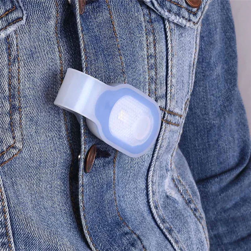 Cloth Magnet LED Silixone Clip Lamp (1)