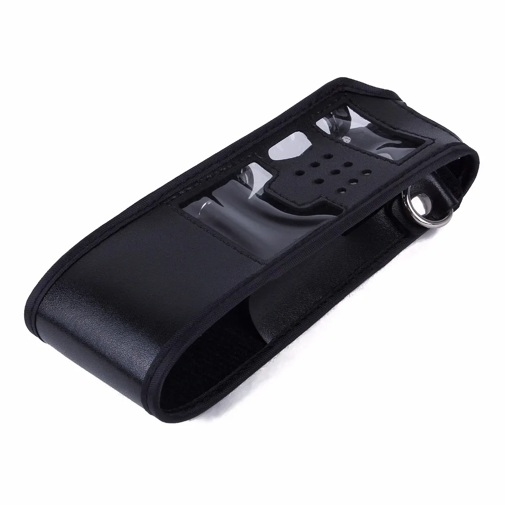 

Extended Leather Soft Case Holster for Baofeng UV-5R 3800mAh Two Way Radio FM TYT TH-UVF9 TH-F8 TH-UVF9D Walkie Talkie UV 5R