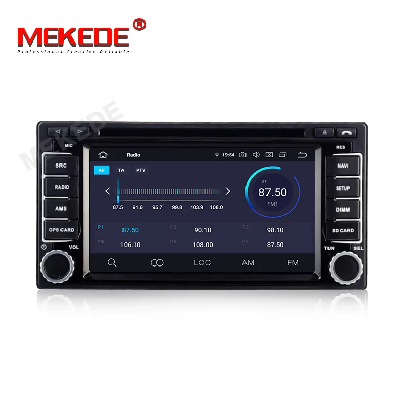 Clearance MEKEDE Android 9.0 Quad core Car Multimedia DVD Player for Subaru Forester Impreza 2008-2012 with GPS navigation radio stereo 2