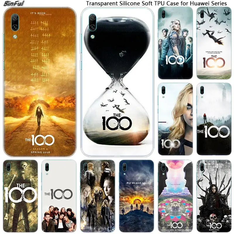 

The 100 Tv Shows Soft Silicone Phone Case for Huawei Mate 10 20 Lite Pro Enjoy 9S Y9 Y7 Y6 Y5 2019 2018 Pro 2017 Fashion Cover