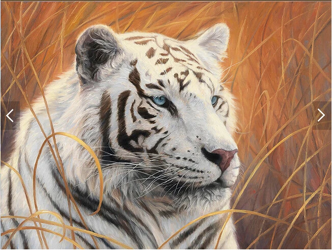 

Custom Papel de parede 3D.White tiger painting for the living room bedroom restaurant background wall waterproof vinyl wallpaper