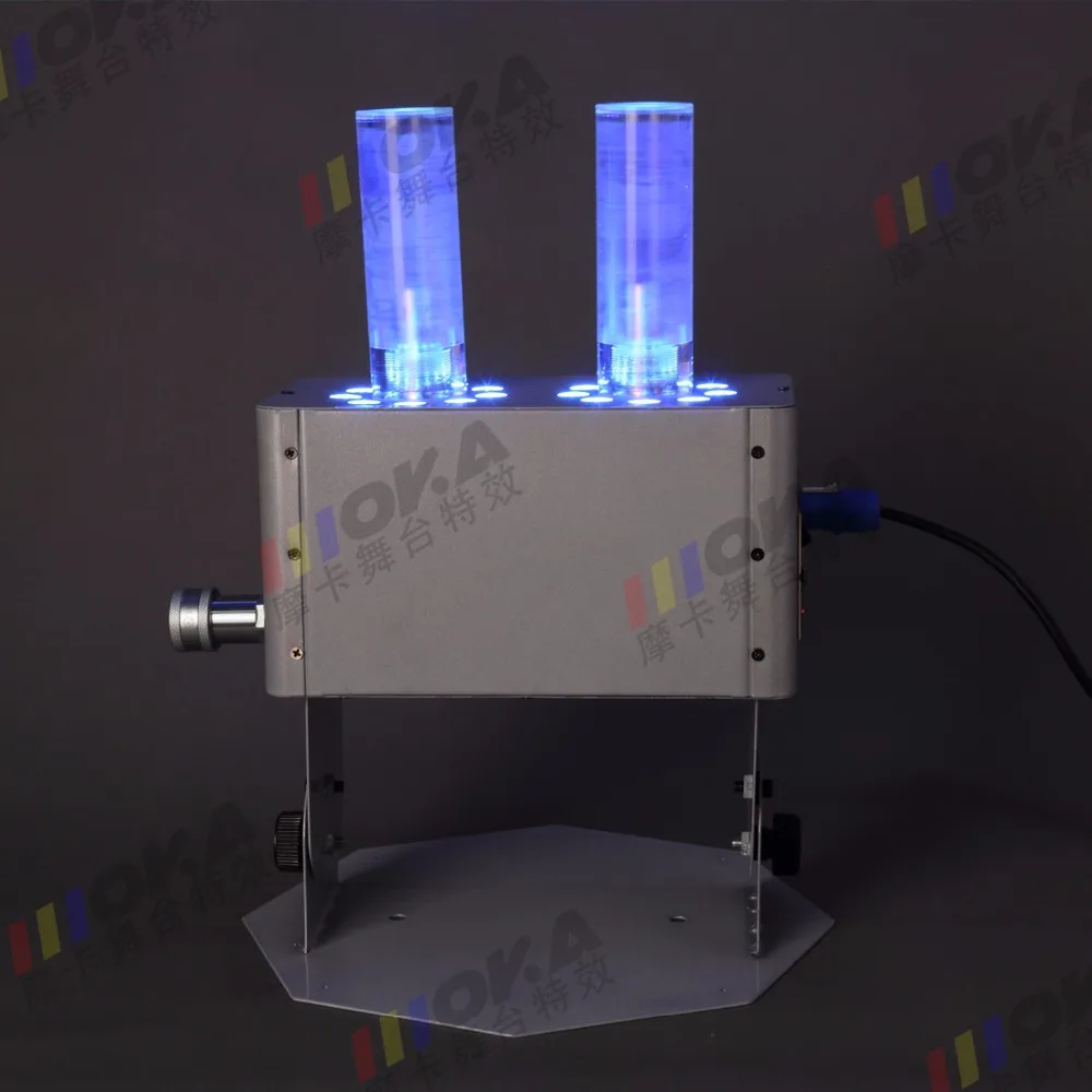Новое поступление MOKA Stage DMX CO2 Jet machine диско-эффекты с светодио дный 18 LED RGB сценическое освещение СО2 противотуманная машина для свадебных