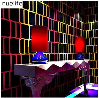 

0.53x10m KTV wallpaper 3d stereo personality fashion flash wall cloth bar hotel fancy ballroom box theme wallpaper