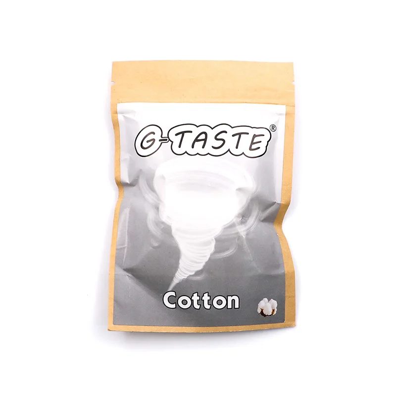 2 шт./лот G TASTE хлопок для DIY RDA RBA форсунки электронные сигареты пушистый толстый