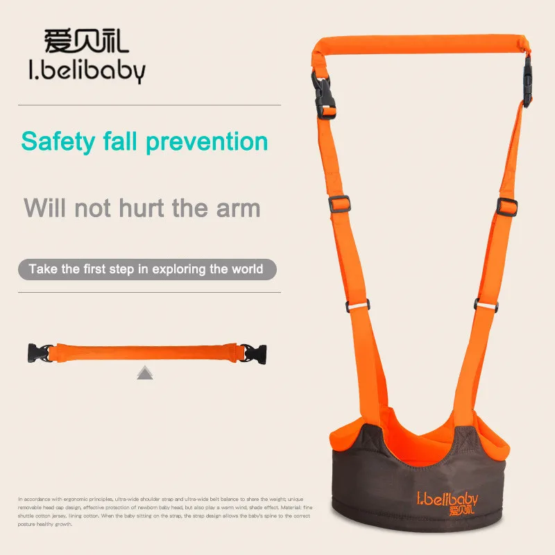 

IbeliBaby Baby Walking Assistant Learning Walk Safety Protective belt Toddler Harness Walking 6-24M Kids Learning Walking Belt