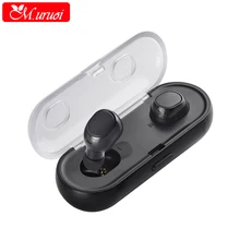 M. uruoi Verdadeiro Fones de Ouvido Sem Fio Fones de Ouvido Bluetooth Sem Fio Em Monitor de Ouvido Fone de Ouvido Para Celular Esportes Fones de Ouvido Estéreo de ALTA FIDELIDADE