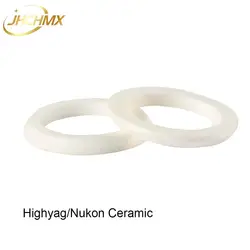 JHCHMX высокое качество Highyag/Nukon керамика кольцо лазерные штуцеры держатель адаптер волокно лазерной запасных Запчасти Оптовая Продажа с