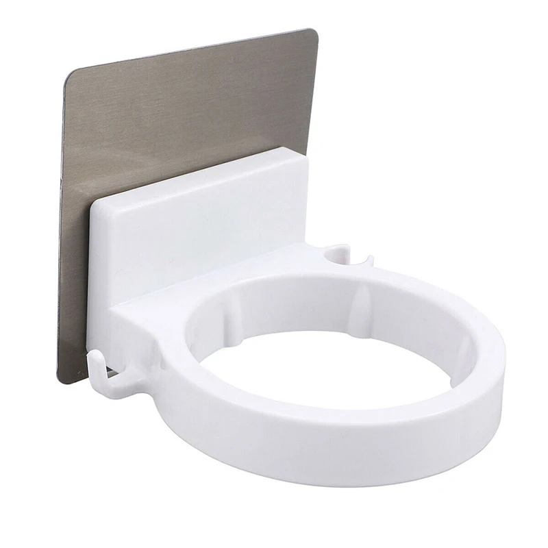 Высокое качество настенный держатель для фена ABS ванная комната полка для хранения Фен держатель стойка органайзер для фен диам. 8,9 см