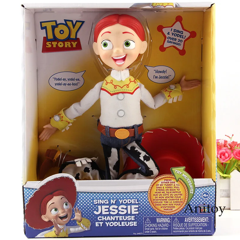 Talking Woody Jessie Toy Story Doll Pvc Action Figure Collection Model