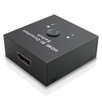 

2x1 1x2 Ultra 4K Bi Direction HDMI 2.0 Switch Switcher Hub HDCP 3D 1080p