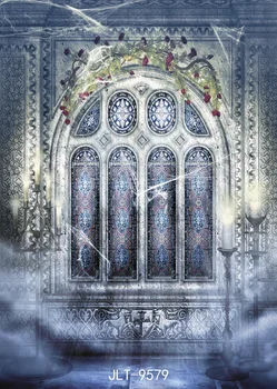 

SJOLOON halloween scenic party background children studio Photography backdrops for photo shoot computer digital printing