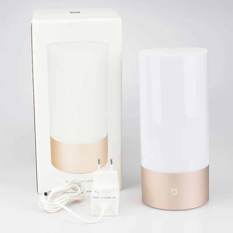 Xiao mi jia mi Yee светильник прикроватная лампа настольная умный внутренний светильник 16 mi llion RGB сенсорное управление Bluetooth Wifi для mi home APP