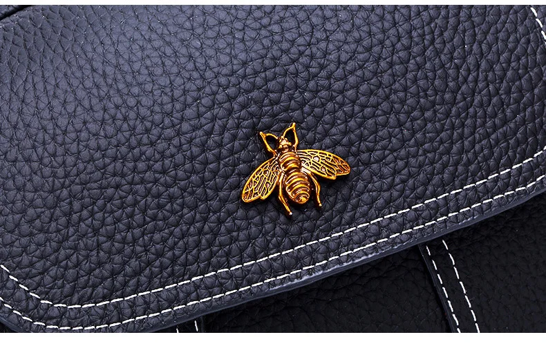 Women genuine leather crossbody bag 10