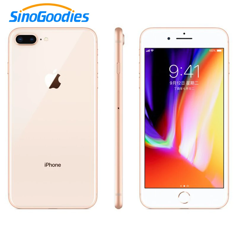 

Original Apple Used iphone 8 / iphone 8 Plus Smartphone iOS 2GB / 3GB RAM 64/256GB ROM 12MP Fingerprint 2691mAh LTE Mobile Phone