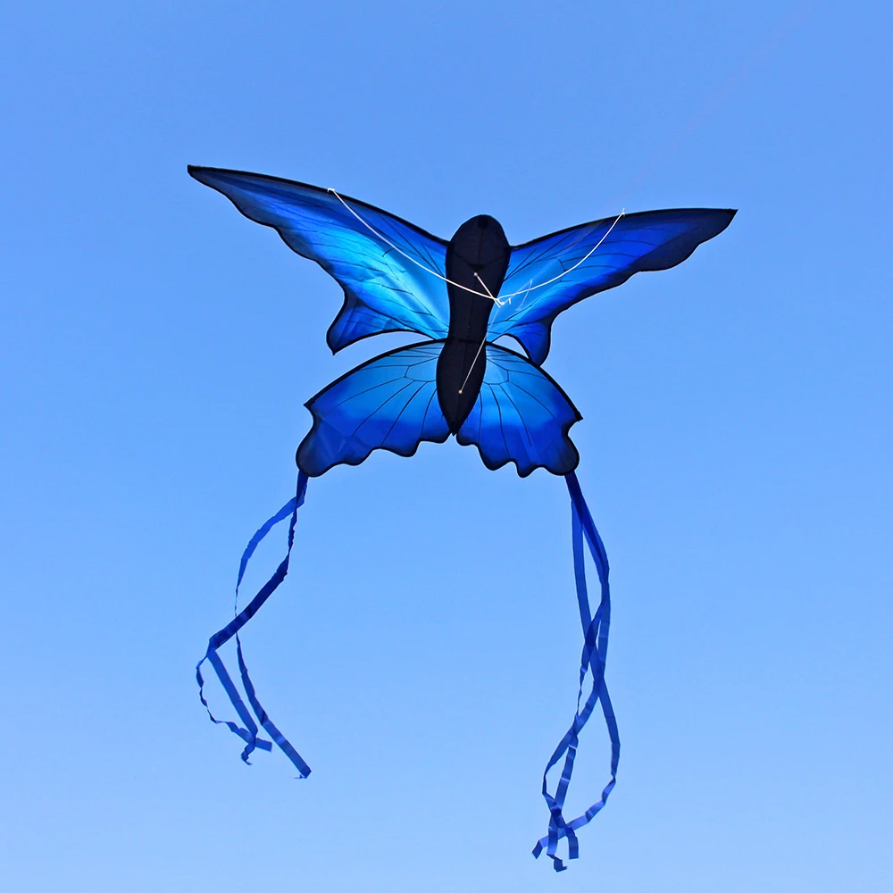 

Outdoor Sport Colorful Cartoon Kite Single Line Flying Kite with Tail 30m Flying Line for Kids Adults