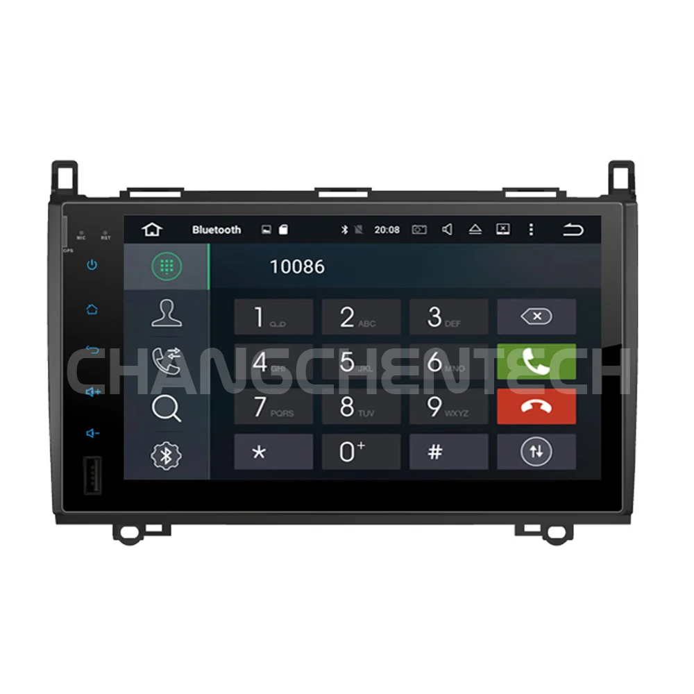 Excellent 9 inch Car Stereo for Benz A/B CLASS A-W169 B-W245 Viano Vito IPS Touch Screen Car Android 9.0 Multimedia GPS Navigation 13 3