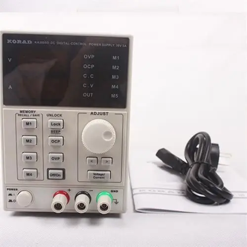 

KORAD DC Power Supply KA3005D Precision Variable Adjustable 30V 5A LAB GRADE